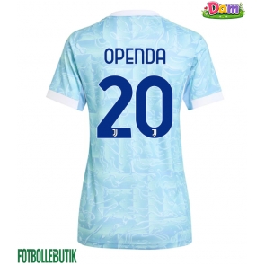 Juventus Lois Openda #20 Bortatröja Kvinnor 2025-26 Kortärmad